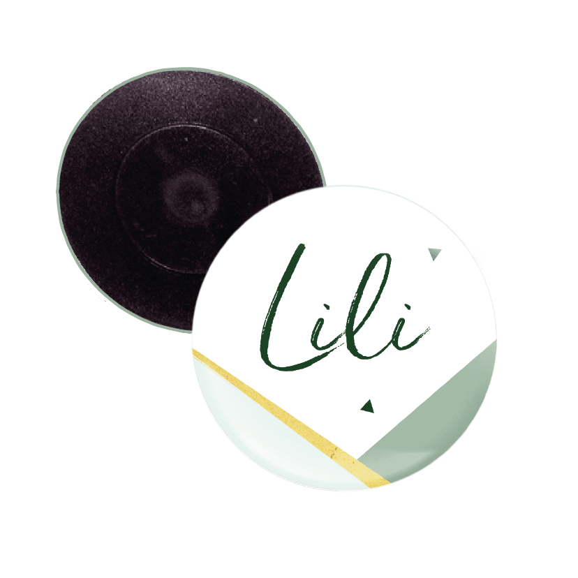 56 mm magneet button